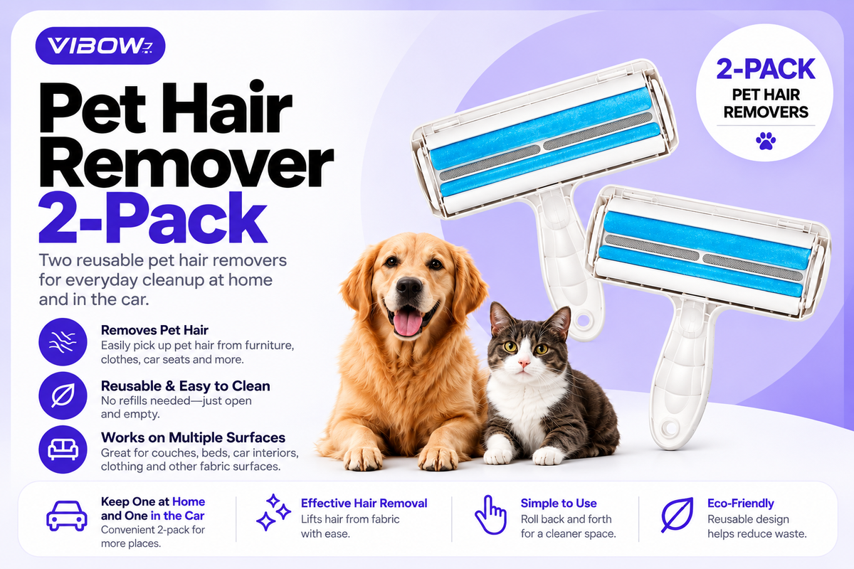 Pet Hair Remover — 2 Pack