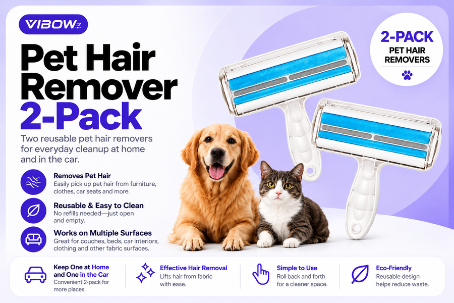 Pet Hair Remover — 2 Pack