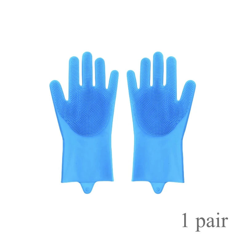 VIBOW Silicone Pet Grooming Gloves