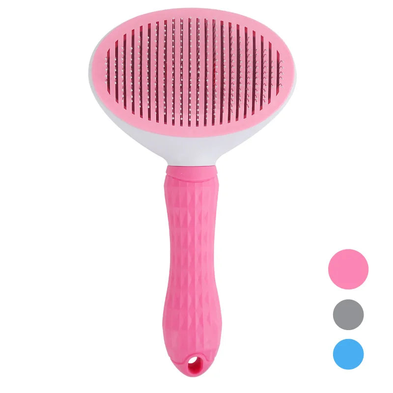 VIBOW Self-Cleaning Pet Grooming Comb