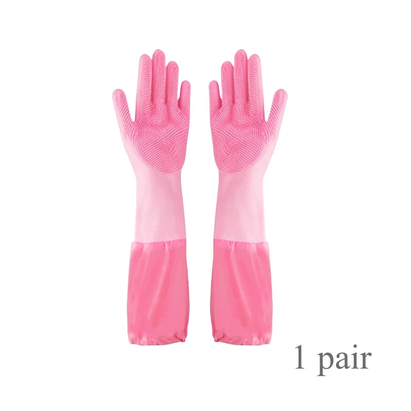 VIBOW Silicone Pet Grooming Gloves