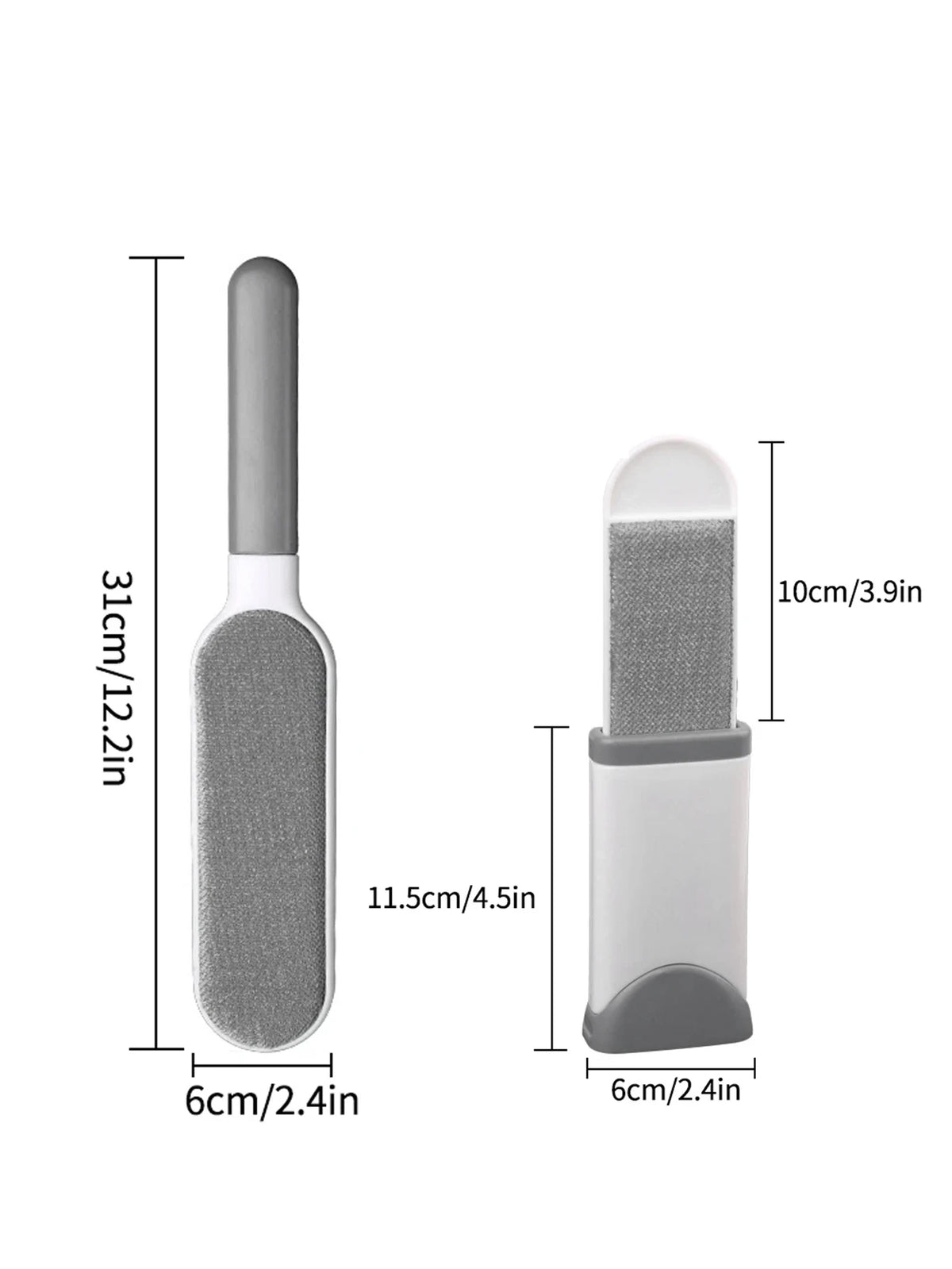 Double-Sided Pet Hair Remover Brush
