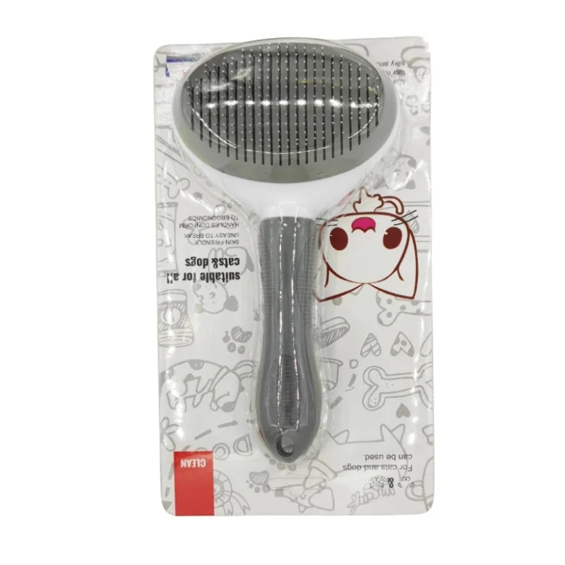 VIBOW Self-Cleaning Pet Grooming Comb