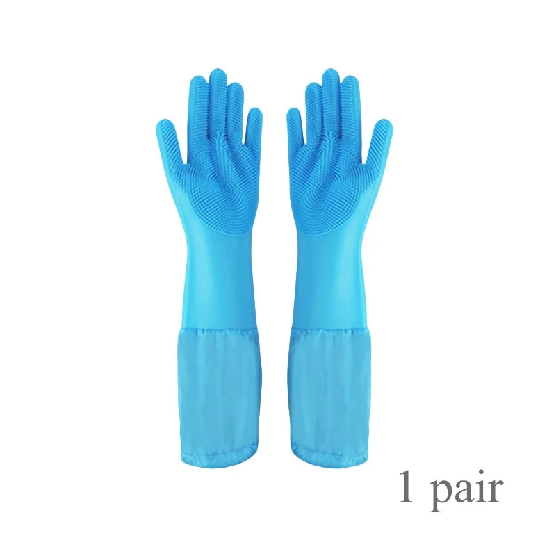 VIBOW Silicone Pet Grooming Gloves