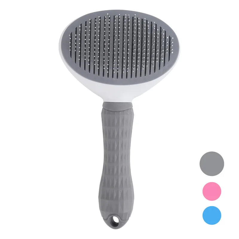 VIBOW Self-Cleaning Pet Grooming Comb