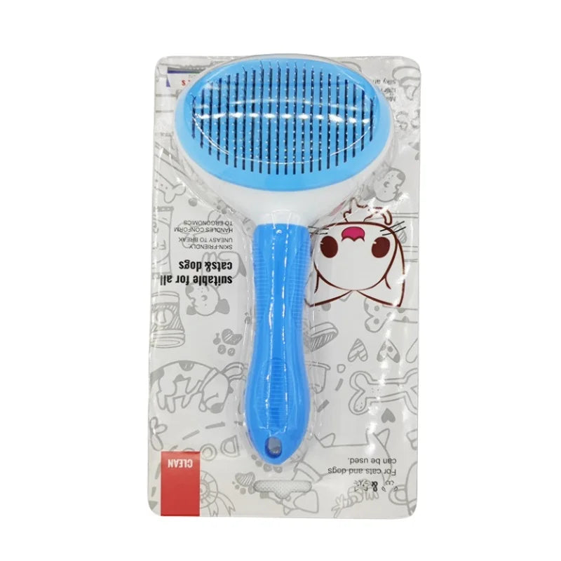 VIBOW Self-Cleaning Pet Grooming Comb