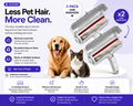 VIBOW Pet Hair Remover 2-Pack — reusable pet hair removal tools
